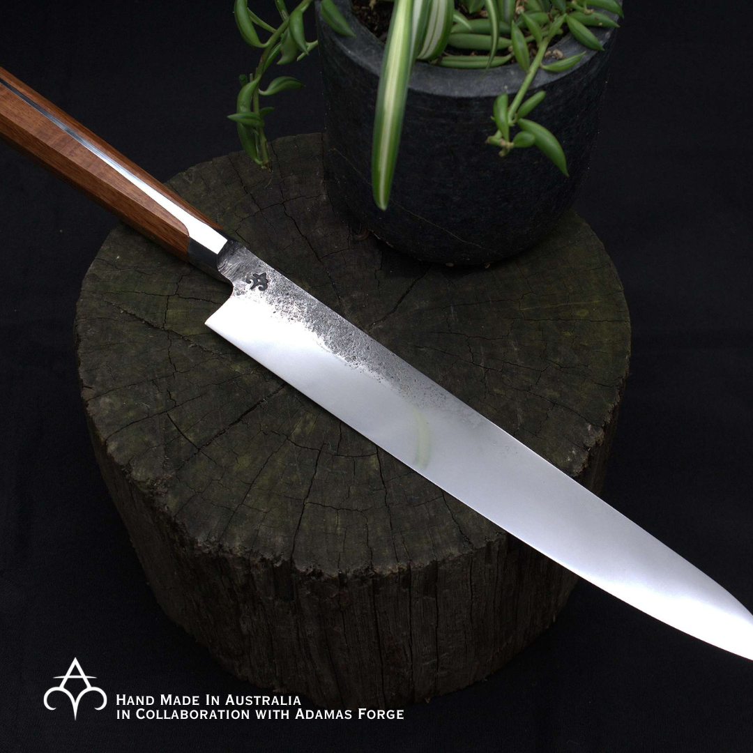 Sujihiki Slicer Knife - Hand Forged in Australia
