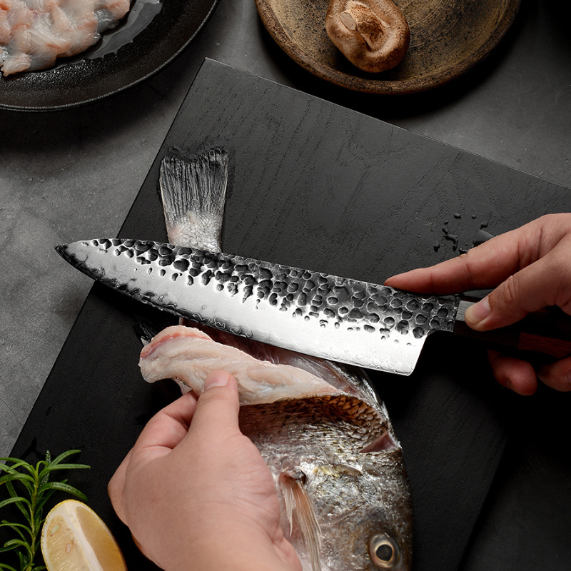 8-inch Japanese Chef Knife Charcoal Series