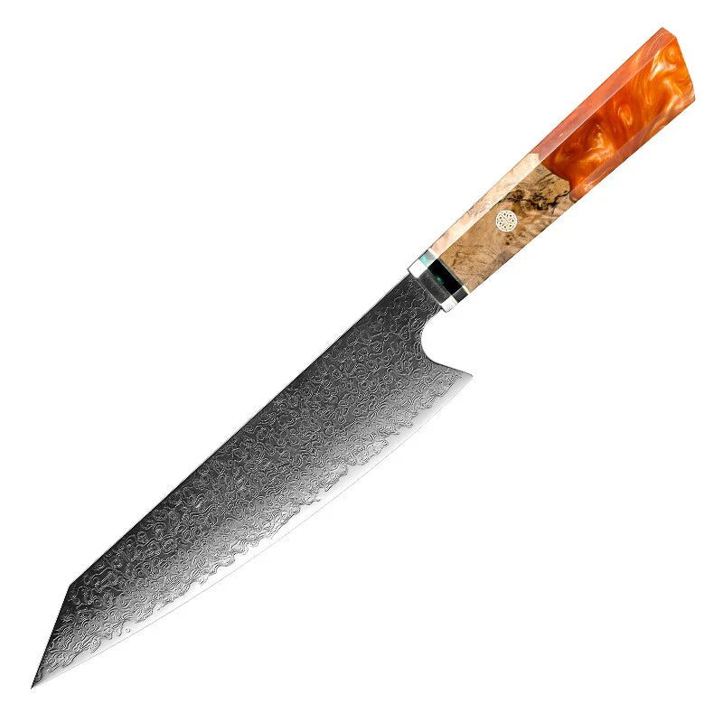 8 Inch Japanese Kiritsuke Knife Orange K Series