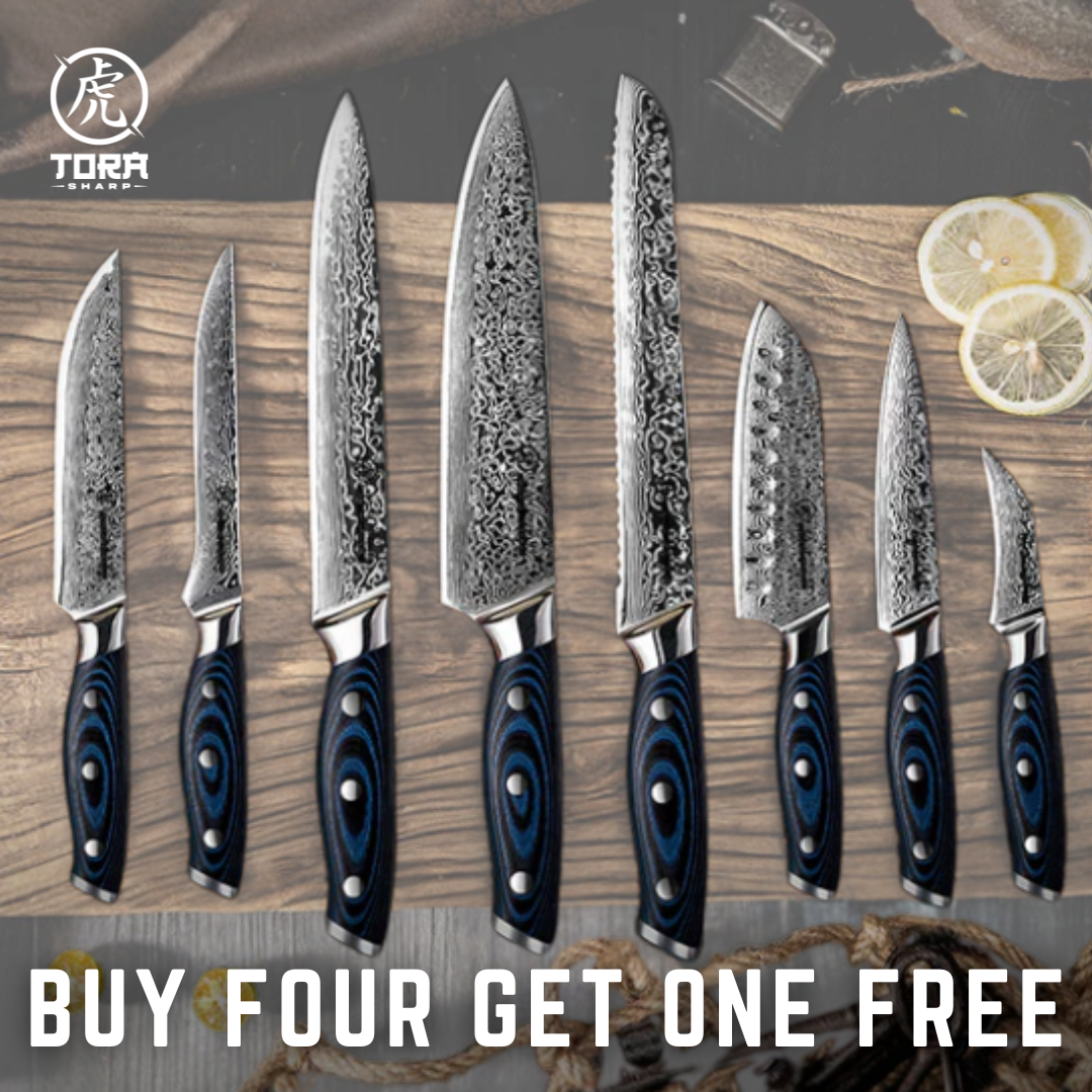 New Online Special: Buy 4, Get 1 FREE on All Knife Products!