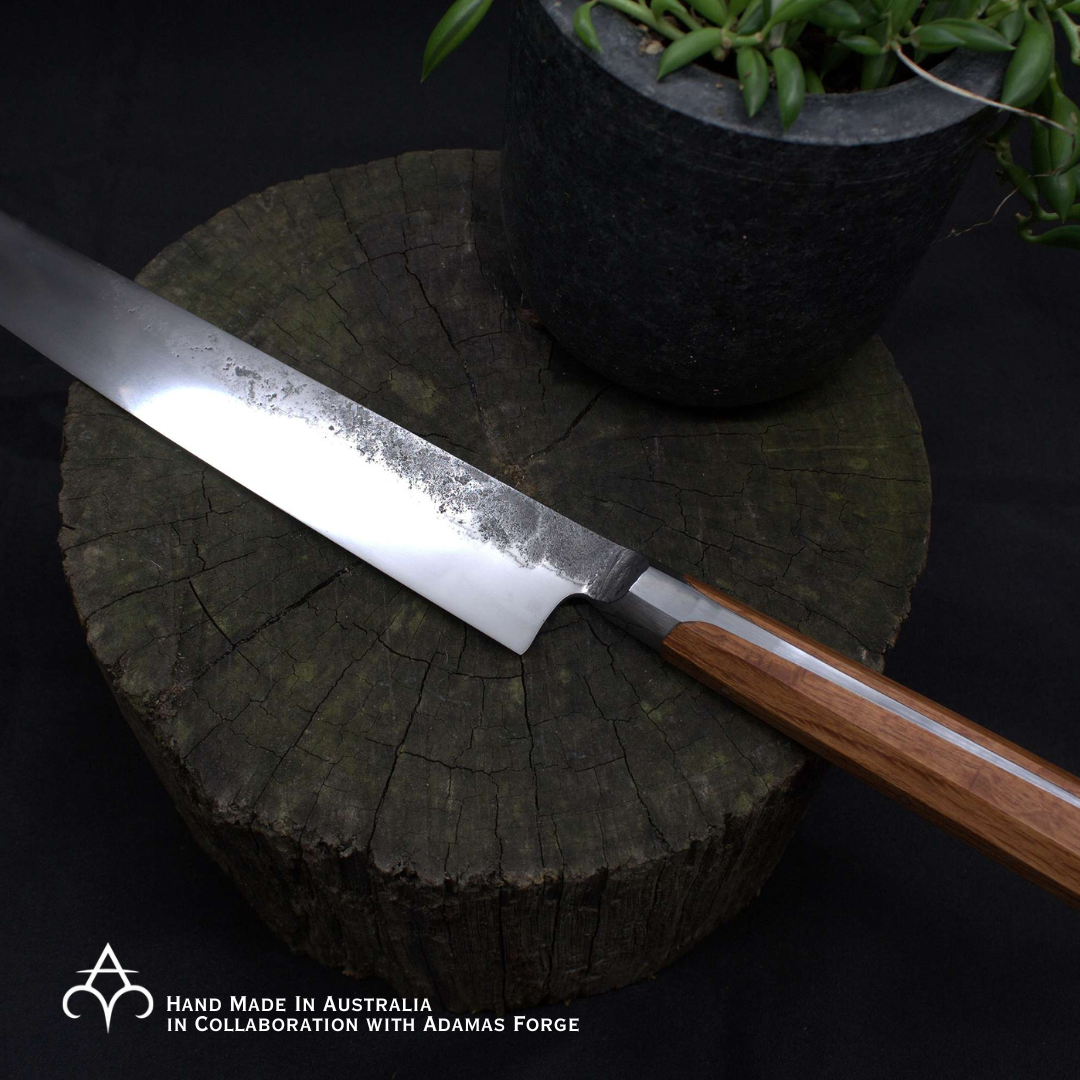 Sujihiki Slicer Knife - Hand Forged in Australia